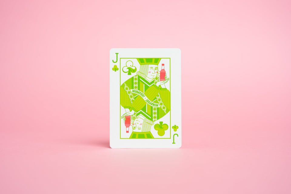Peach Soju Playing Cards