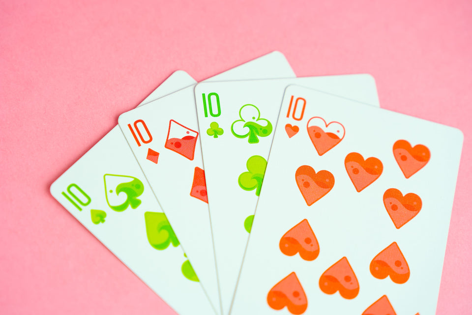 Peach Soju Playing Cards