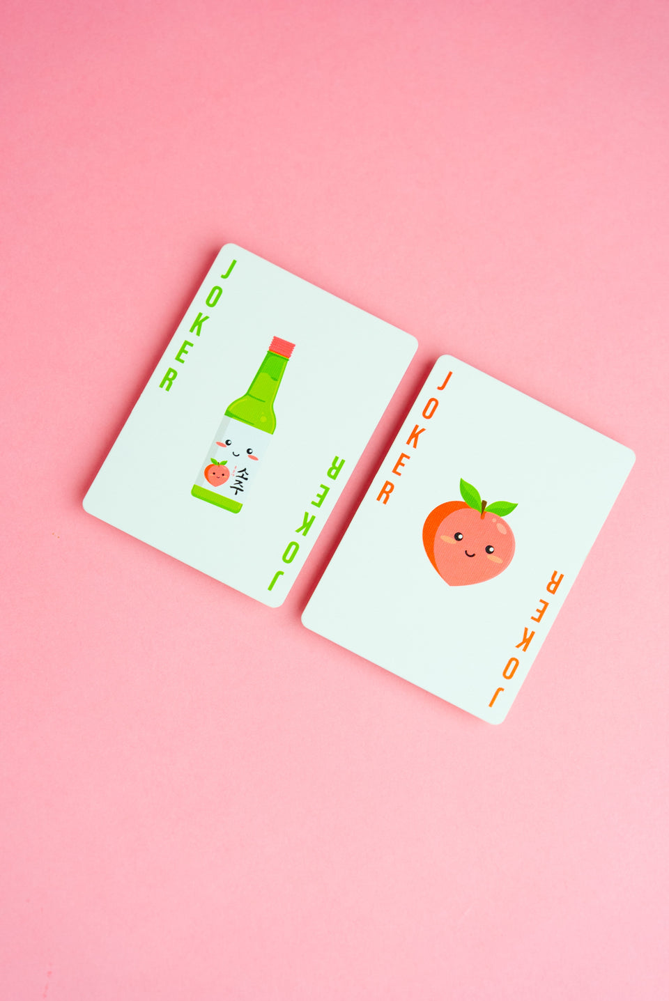 Peach Soju Playing Cards