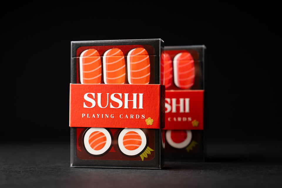 Sushi Playing Cards - Salmon Edition