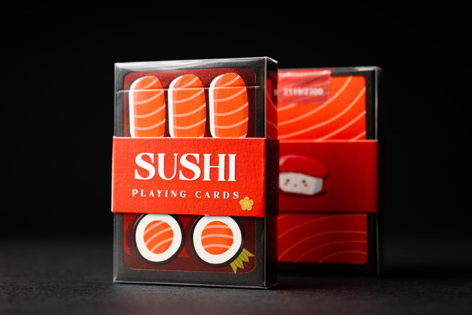 Sushi Playing Cards - Salmon Edition