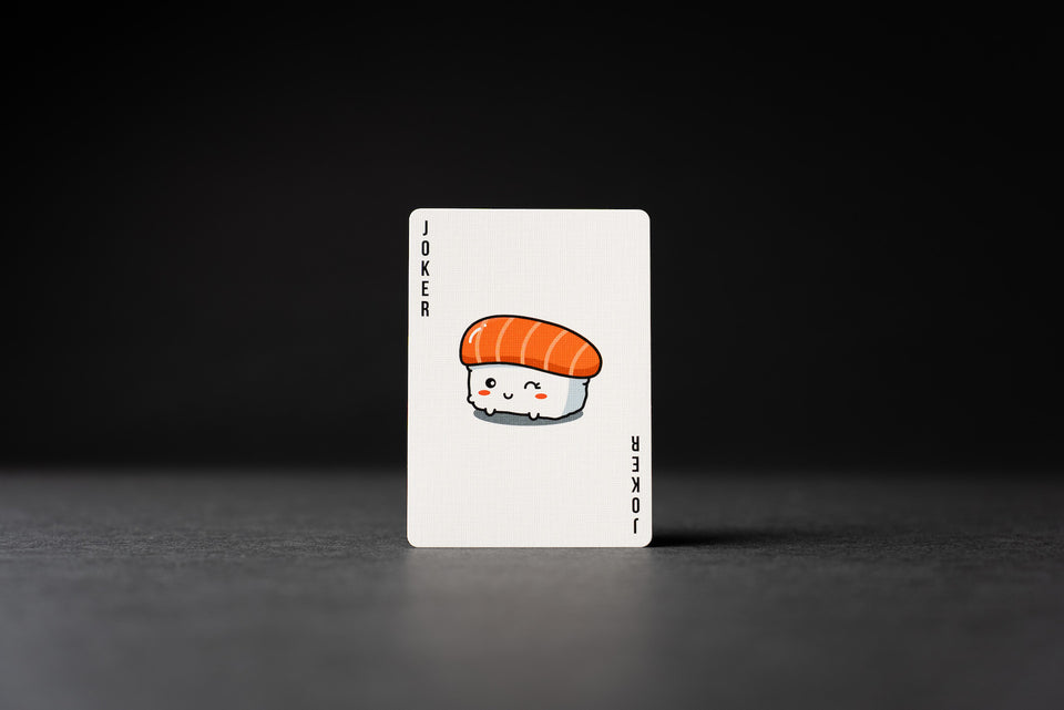 Sushi Playing Cards - Salmon Edition