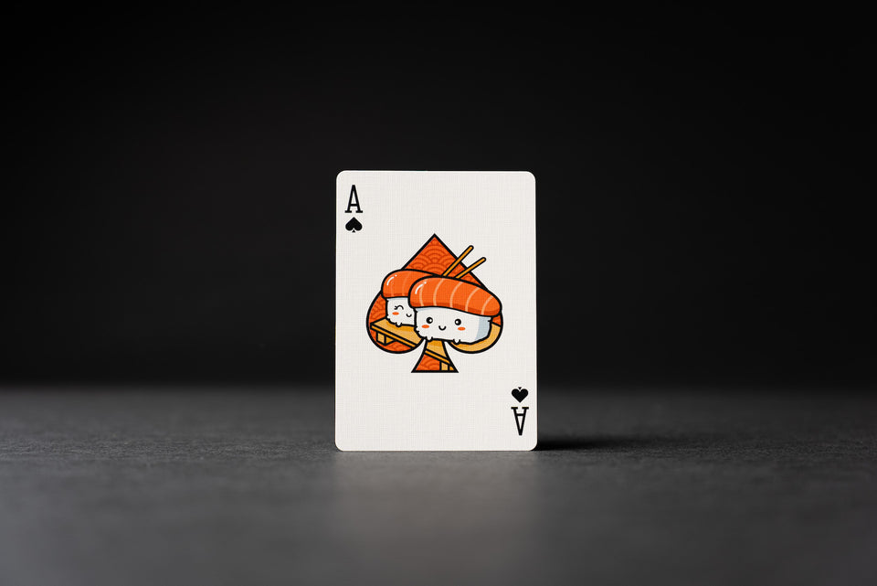 Sushi Playing Cards - Salmon Edition