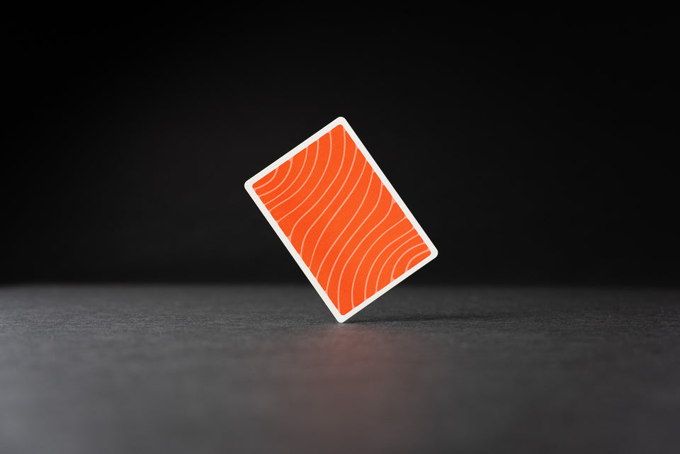 Sushi Playing Cards - Salmon Edition