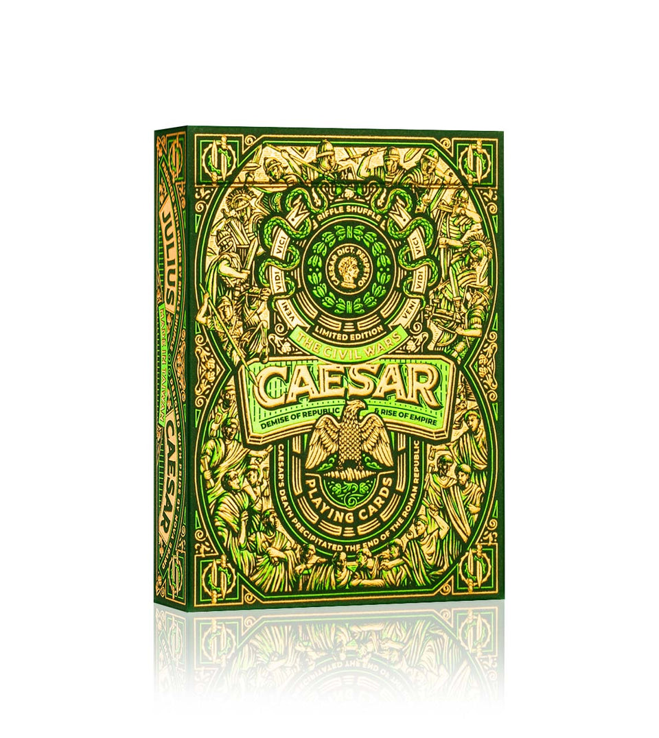 Caesar Playing Cards - Green Edition