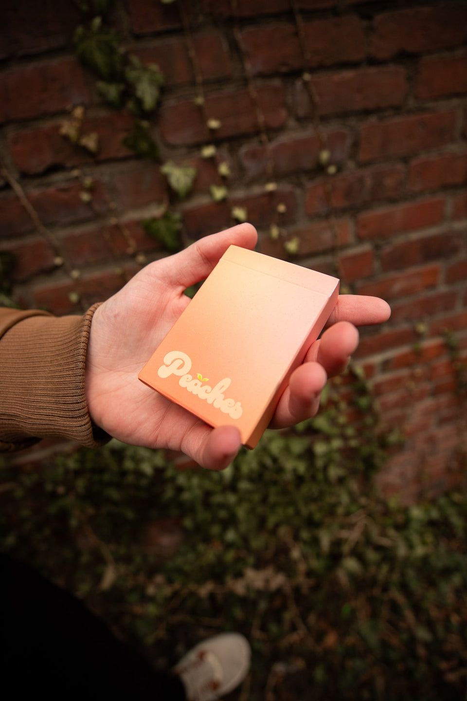 Peach Playing Cards