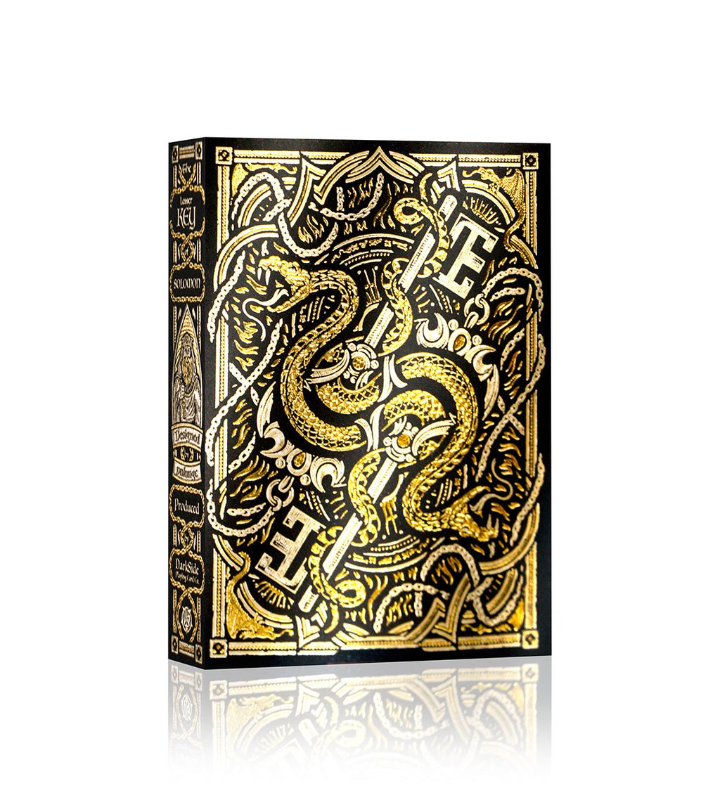 Keys of Solomon Playing Cards - Golden Grimoire Edition By Riffle