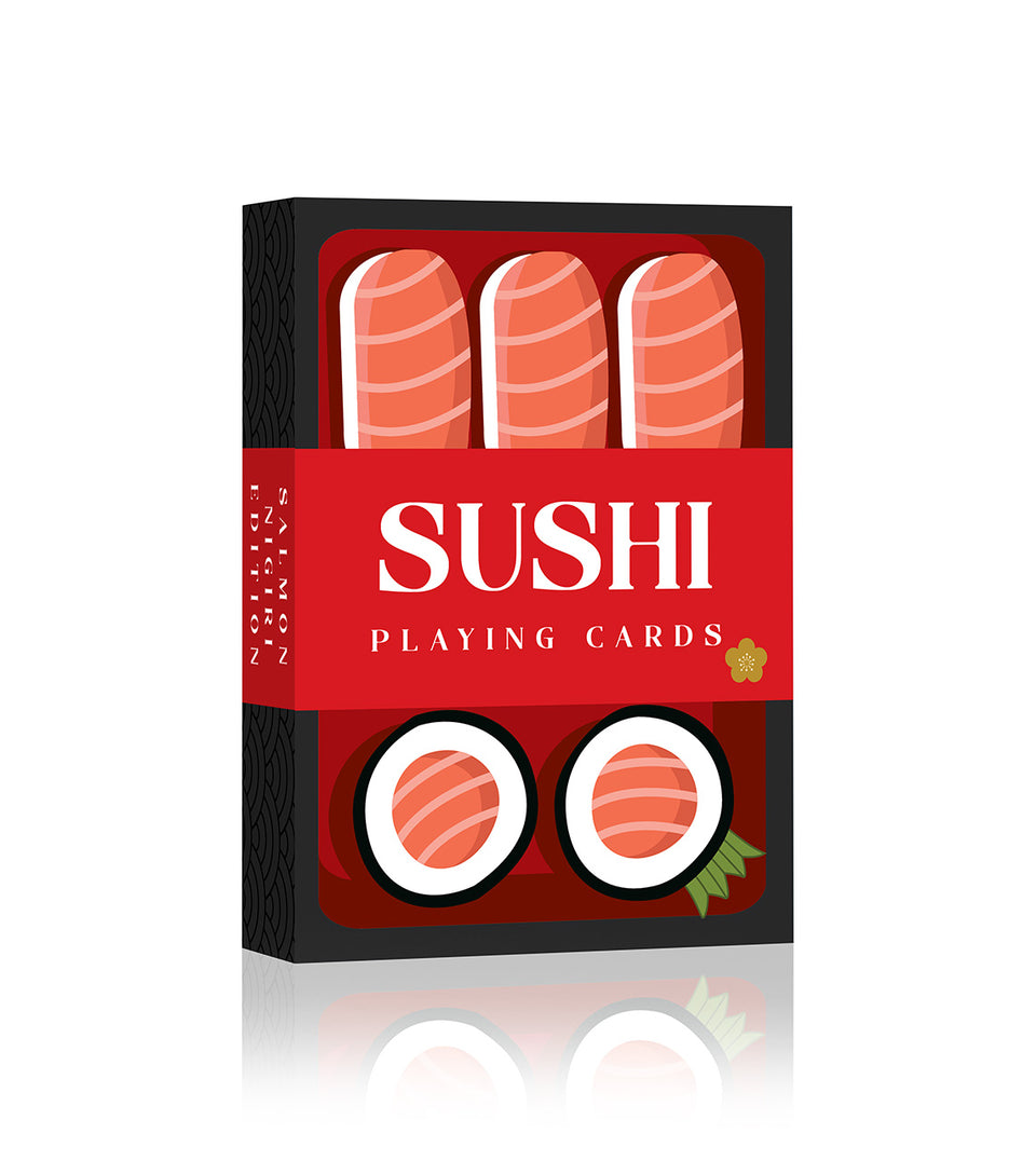Sushi Playing Cards - Salmon Edition