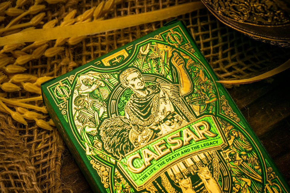 Caesar Playing Cards - Green Edition