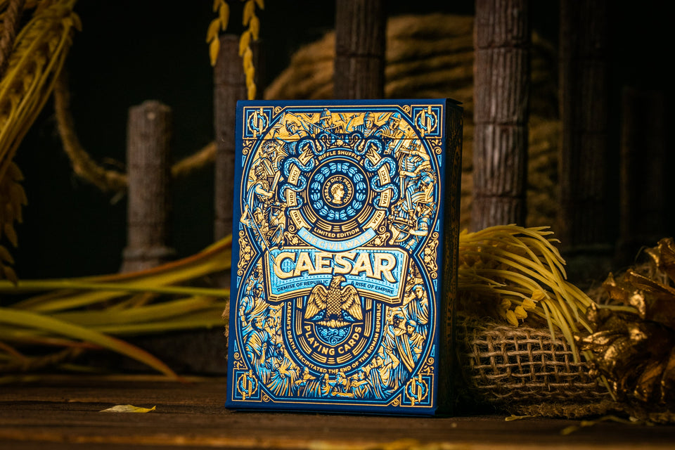 Caesar Playing Cards - Blue Edition