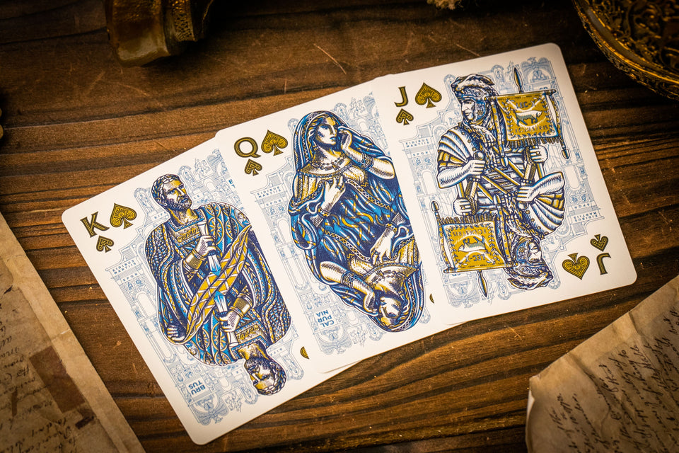 Caesar Playing Cards - Blue Edition