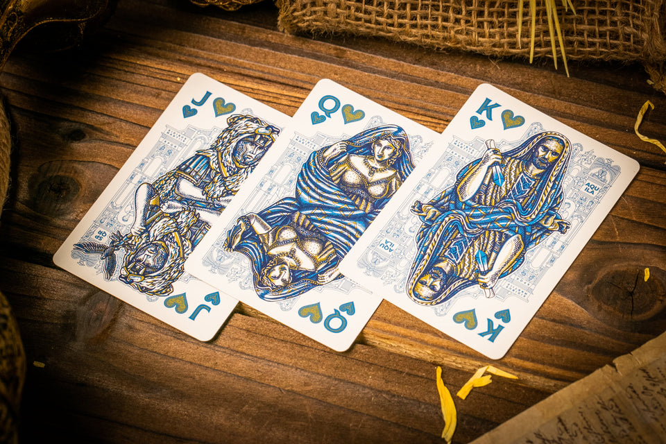 Caesar Playing Cards - Blue Edition