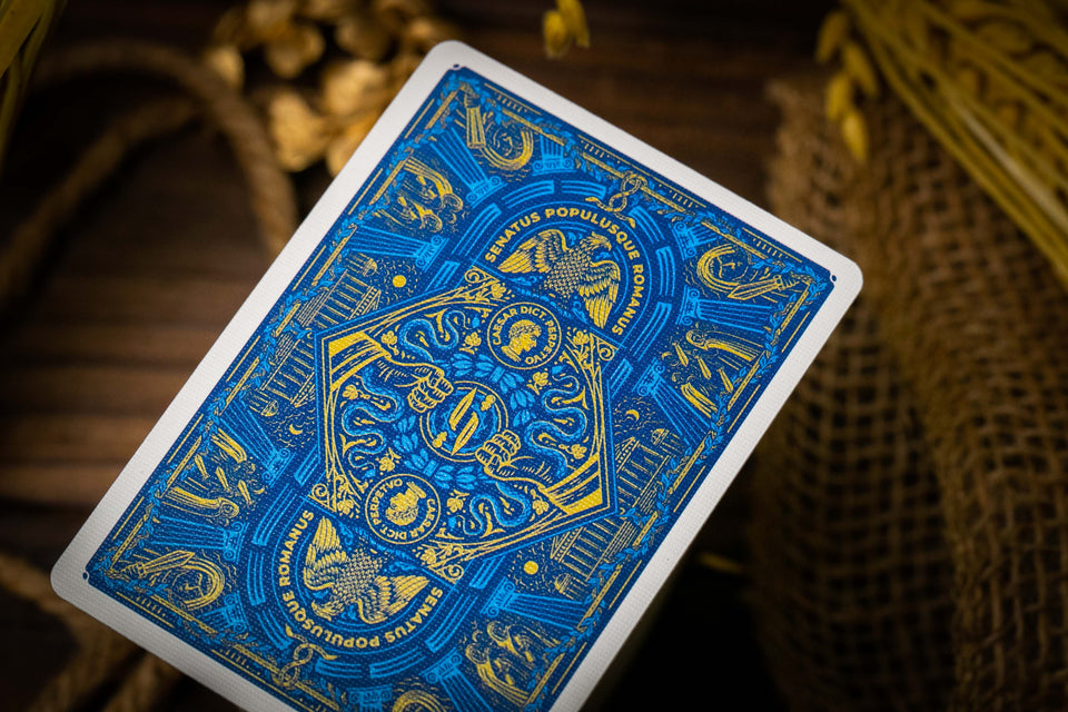 Caesar Playing Cards - Blue Edition