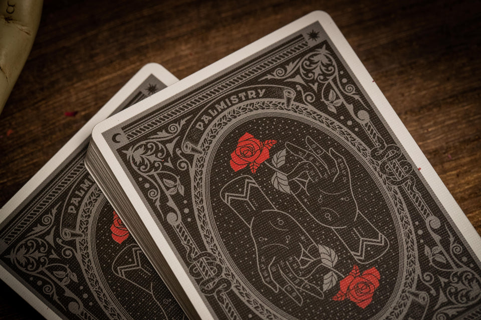 Palmistry Playing Cards - Silver Sable Edition