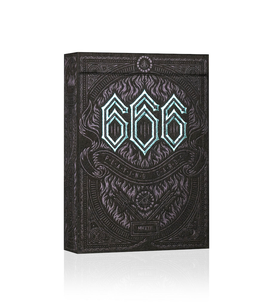 666 playing cards purple & emerald 4種セット 666 playing cards purple & emerald 4種セット