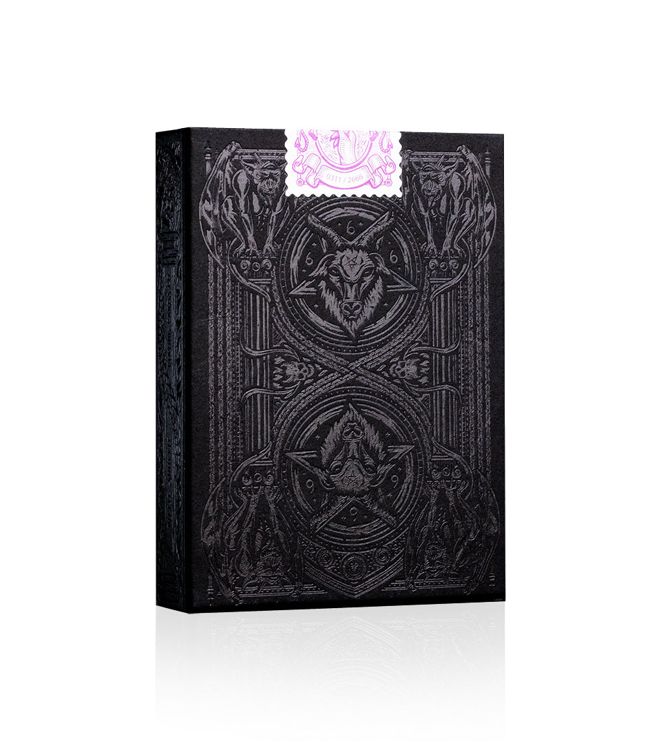 666 Playing Cards - Purple Inferno – Riffle Shuffle Playing
