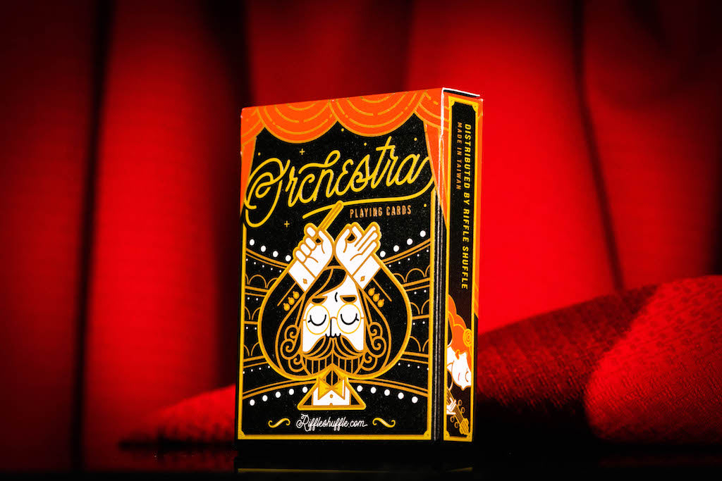 SOLOMAGIA Orchestra Playing Cards - Musik-Kartenspiel Von Riffle Shuffle, Limitierte Edition
