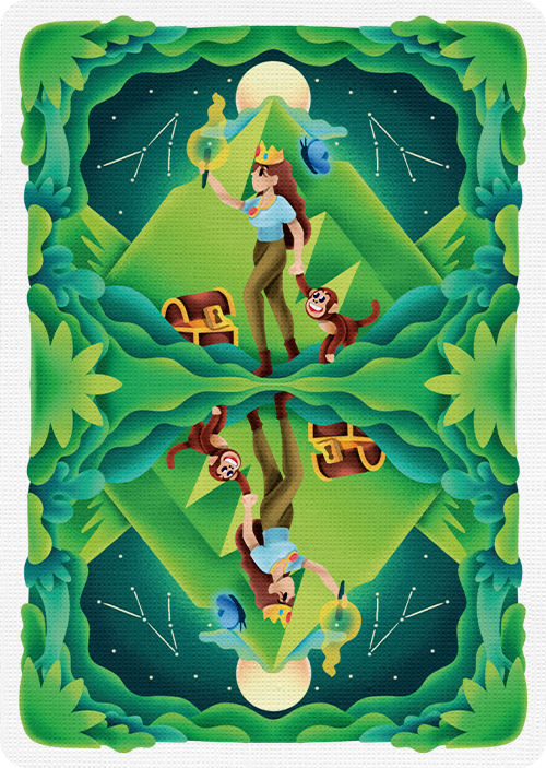 🍀Adventurer Playing Cards🍀 72 Hours Special – Riffle Shuffle