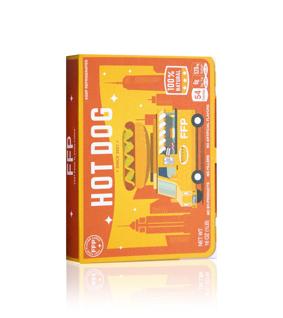 Hot Dog Playing Cards