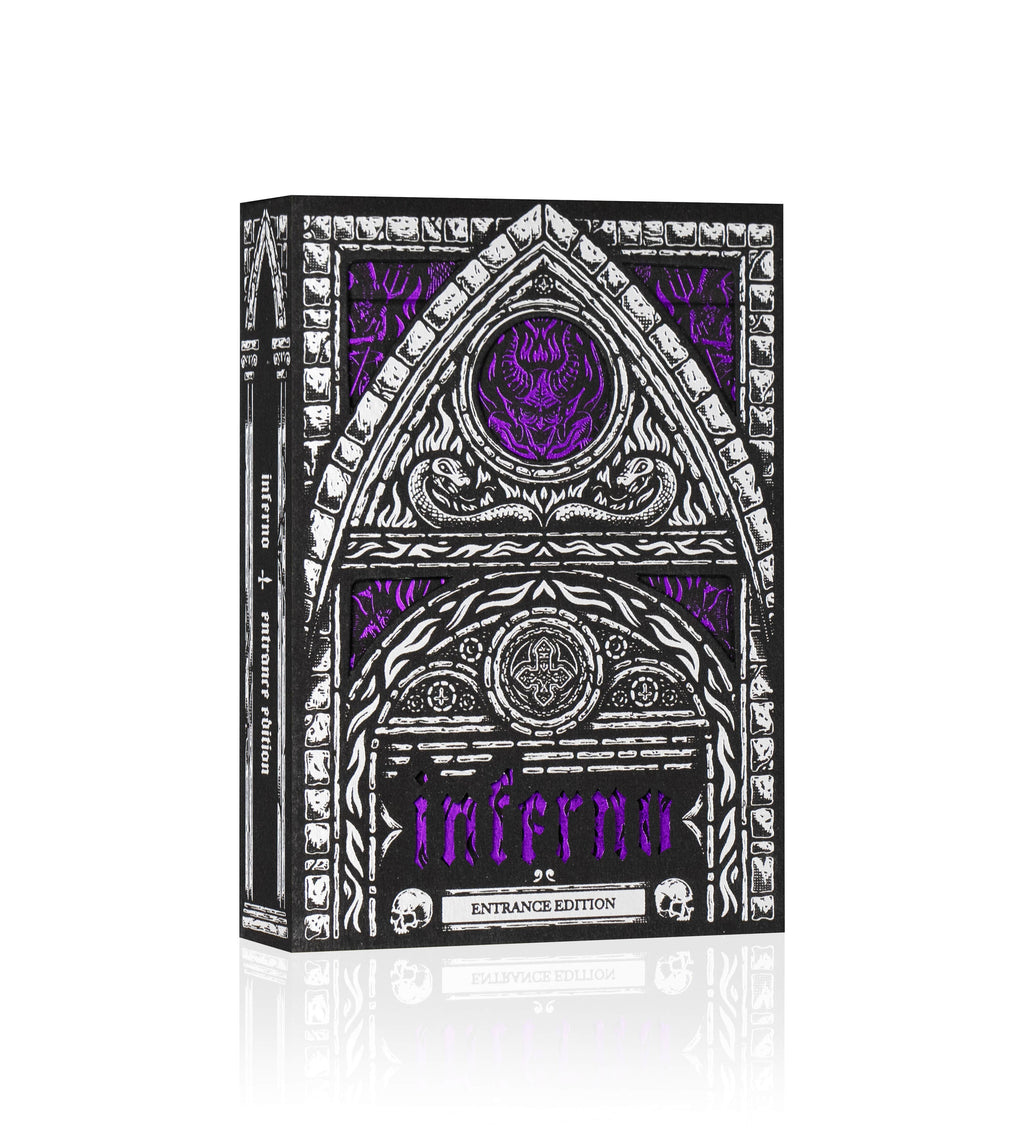 Inferno Violet Vengeance Playing Cards – Riffle Shuffle