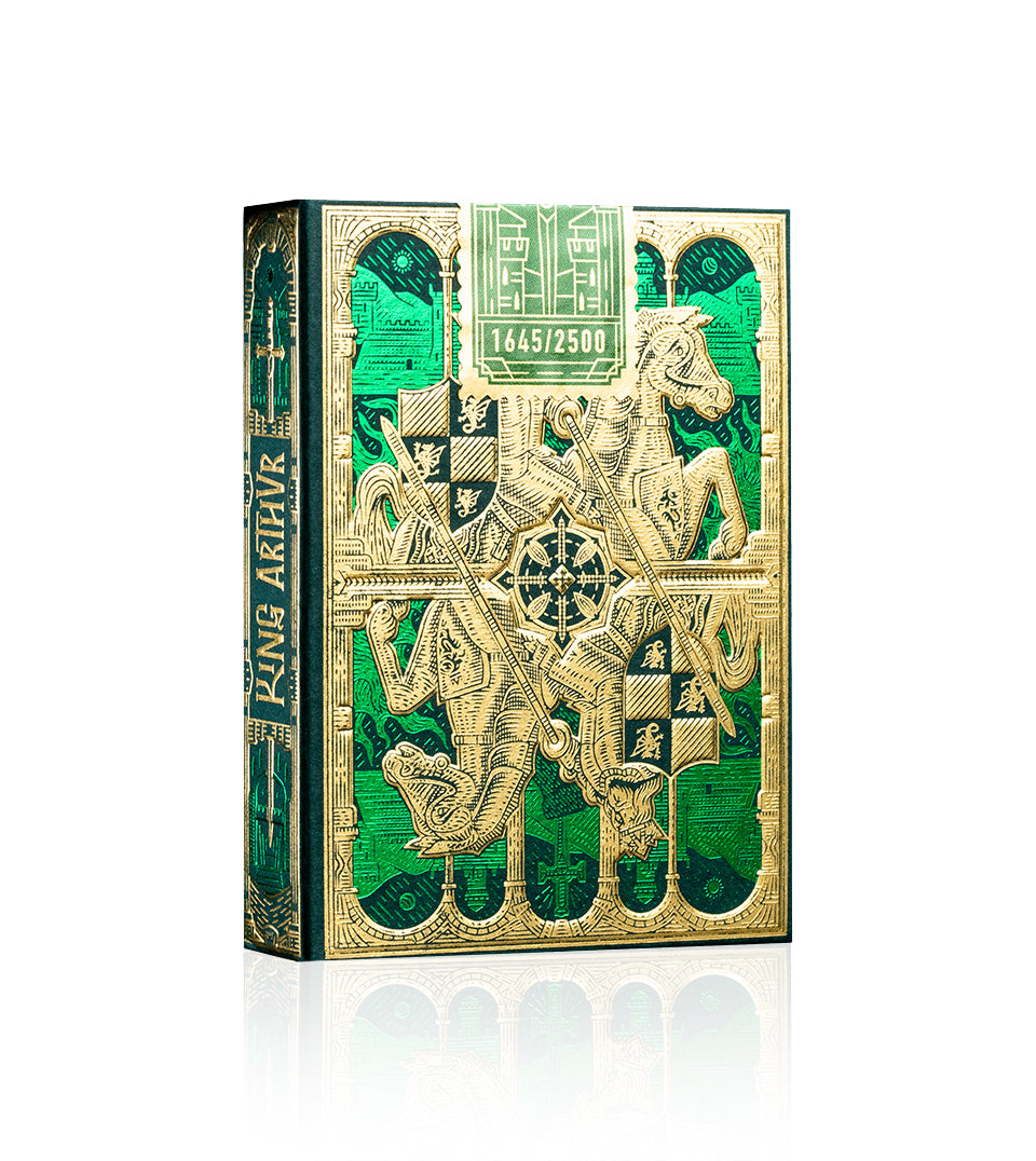 King Arthur Playing Cards - Emerald Saga – Riffle Shuffle Playing