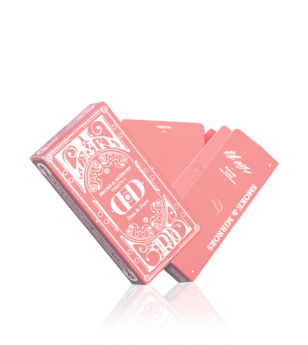 Smoke & Mirrors V9 - Pink Edition Playing Cards - Riffle