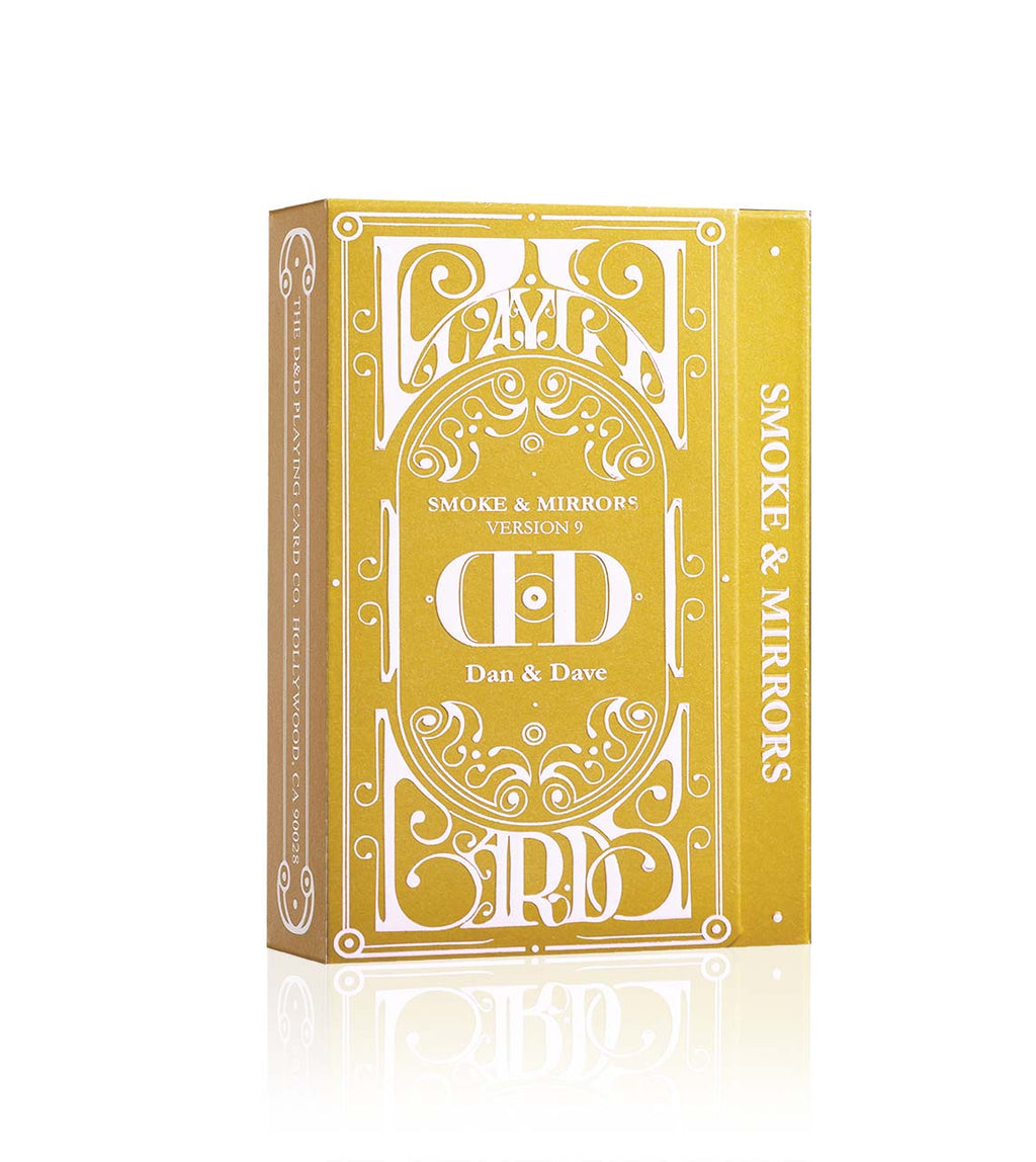 Smoke & Mirrors by Dan And Dave Playing Cards V8 Gold – Rare