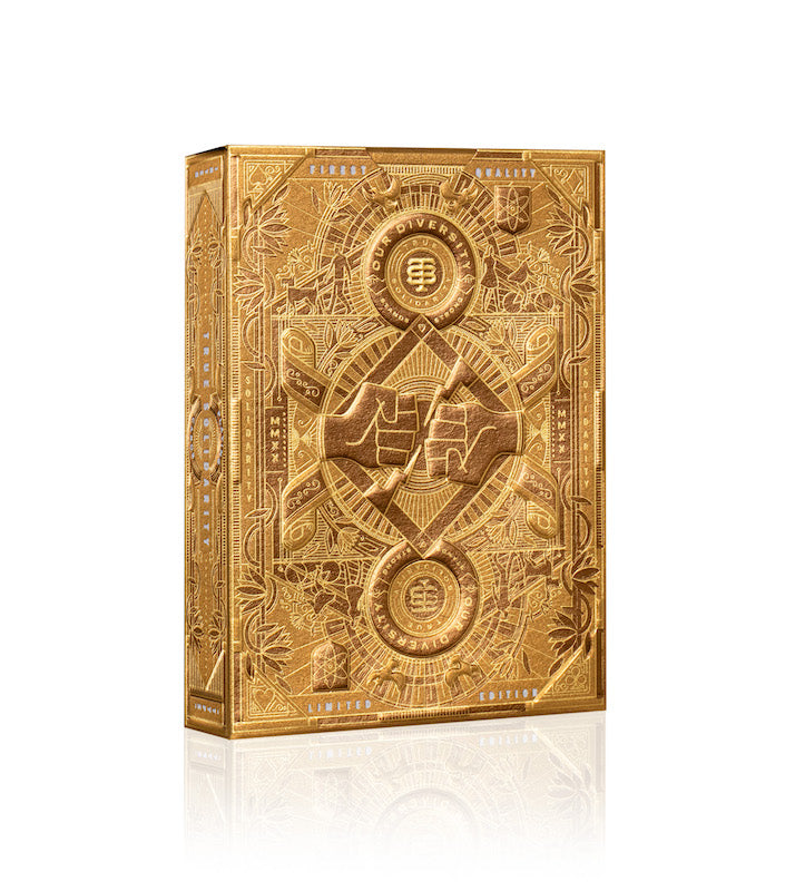 The Great Creator Playing Cards Gold Edition - Riffle Shuffle