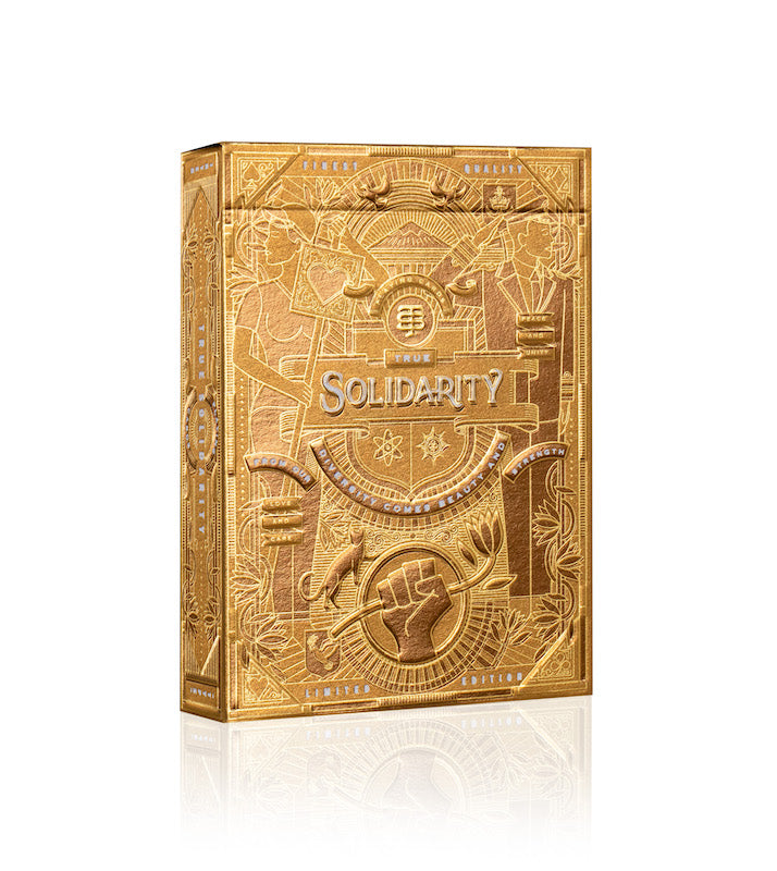 The Great Creator Playing Cards Gold Edition - Riffle Shuffle