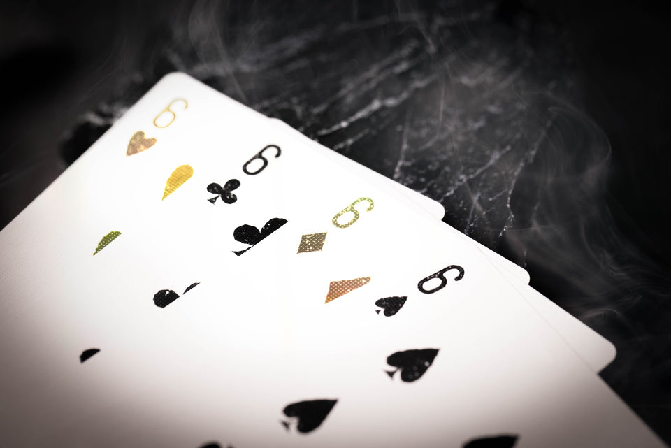 666 Obsidian Playing Cards