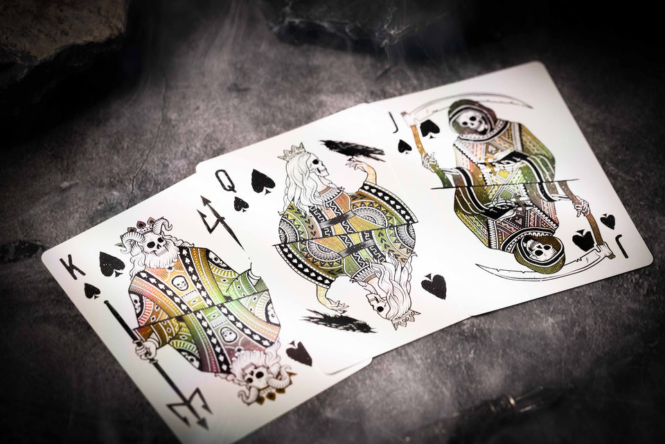 666 Obsidian Playing Cards