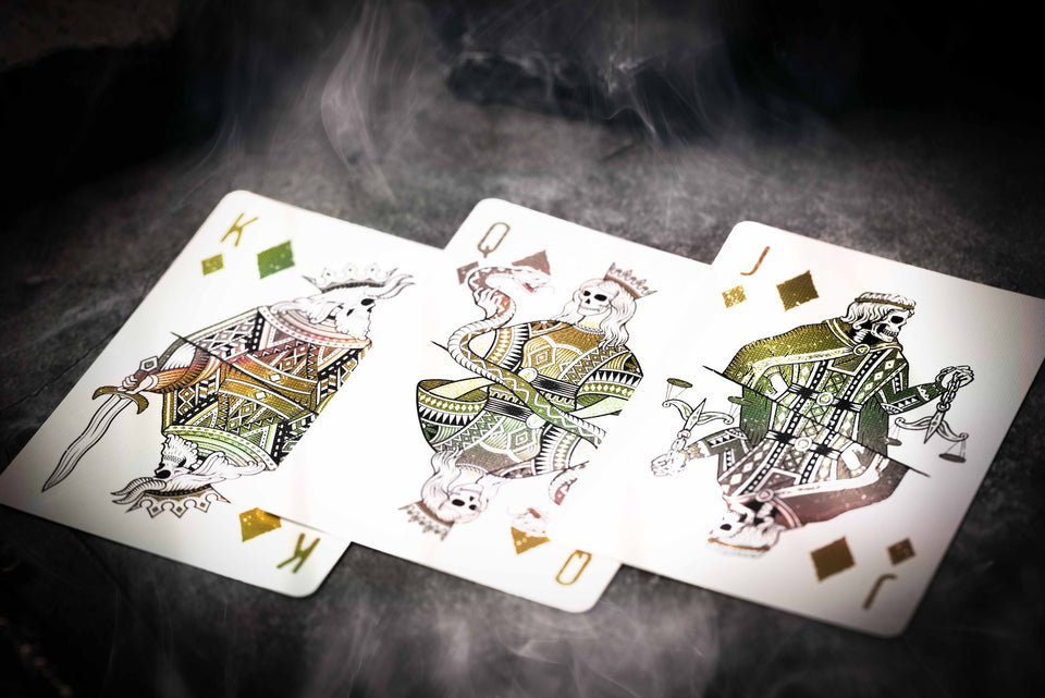 666 Obsidian Playing Cards