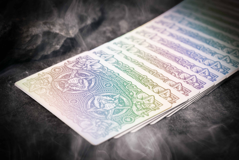 666 Holographite Playing Cards