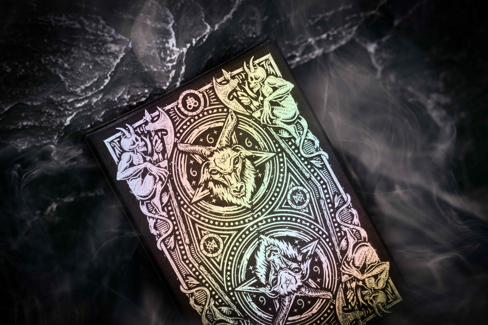 666 Holographite Playing Cards