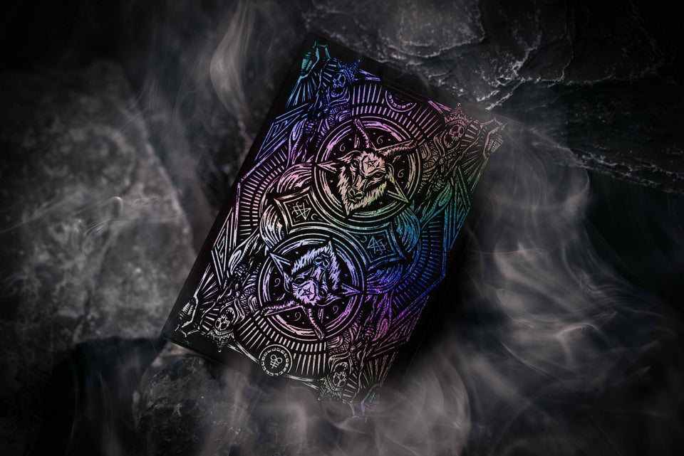 666 Obsidian Playing Cards