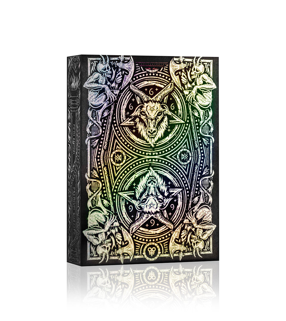 666 Holographite Playing Cards