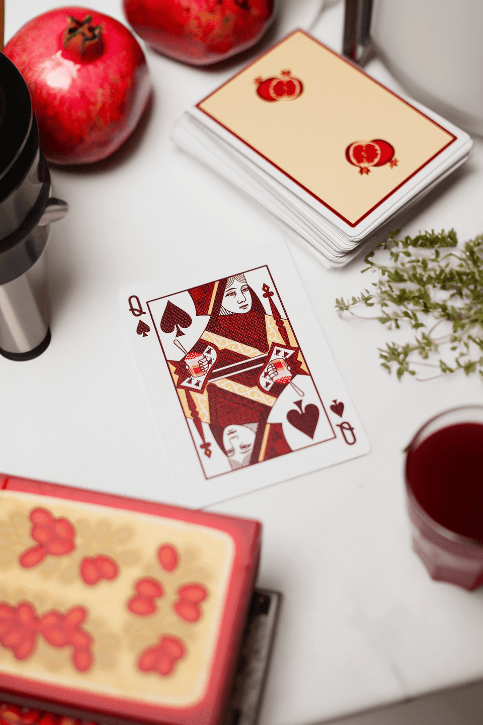 Palmegranate Playing Cards