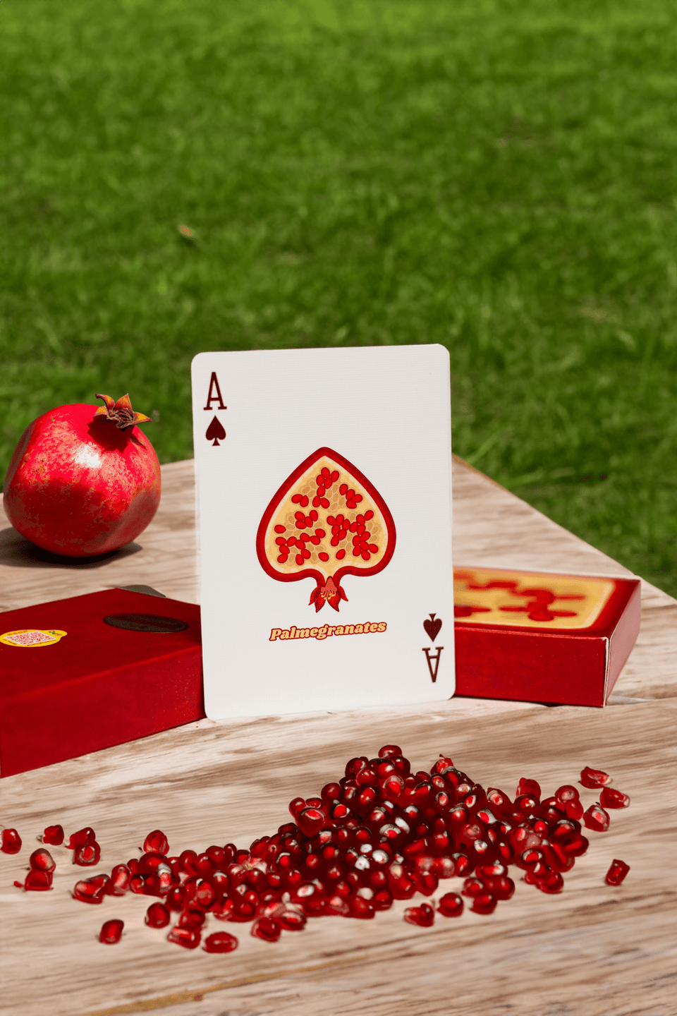 Palmegranate Playing Cards