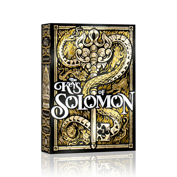 Keys of Solomon Playing Cards - Golden Grimoire Edition By Riffle