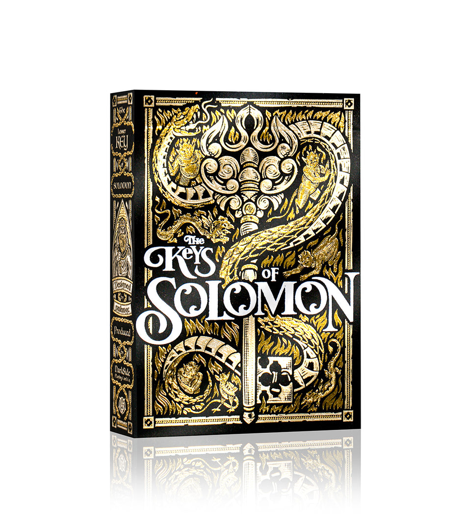 Keys of Solomon Playing Cards - Golden Grimoire Edition