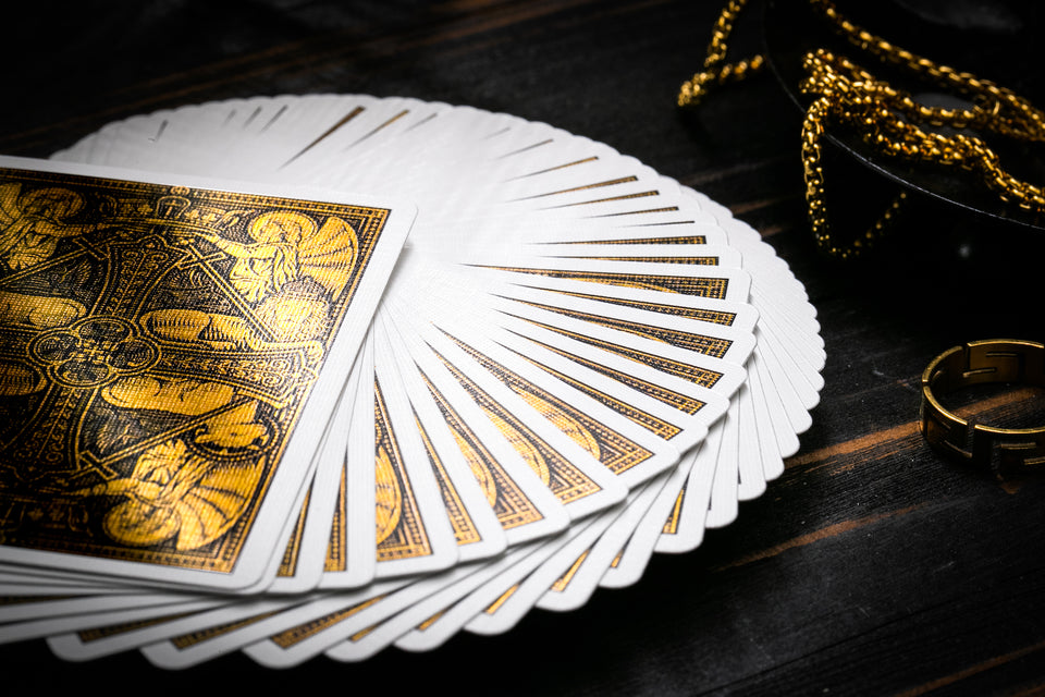 The Cross Playing Cards - Golden Grace Foiled Edition