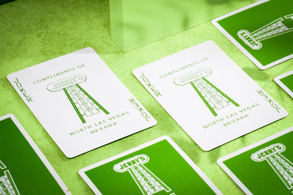 Jerry's Nugget Playing Cards - Kelly Green Edition – Riffle Shuffle ...
