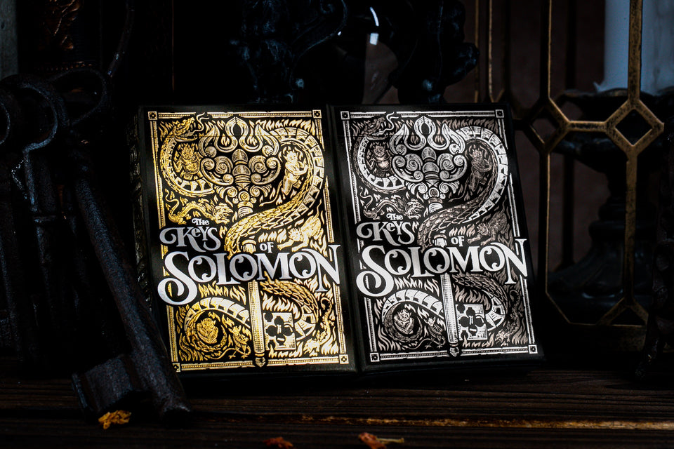 Keys of Solomon Playing Cards - Silver Spirituum Edition