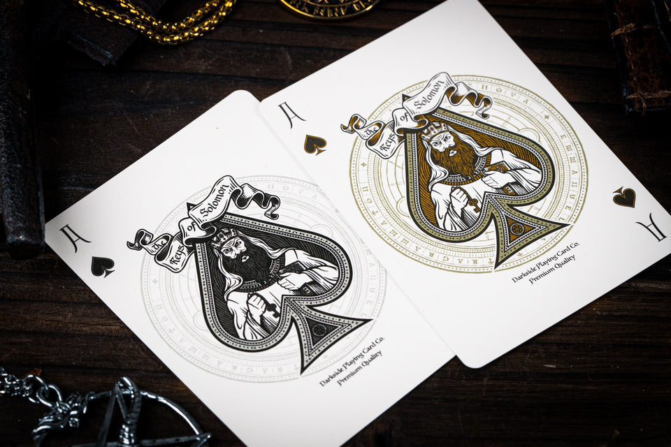 Keys of Solomon Playing Cards - Silver Spirituum Edition