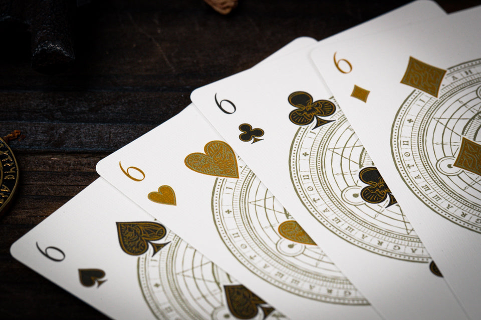 Keys of Solomon Playing Cards - Golden Grimoire Edition