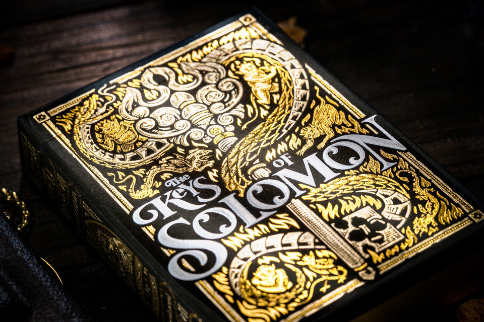 Keys of Solomon Playing Cards - Golden Grimoire Edition