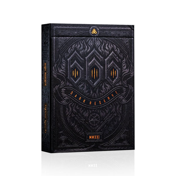 666 Playing Cards Bronze Dark Reserve - Riffle Shuffle Playing Card Co