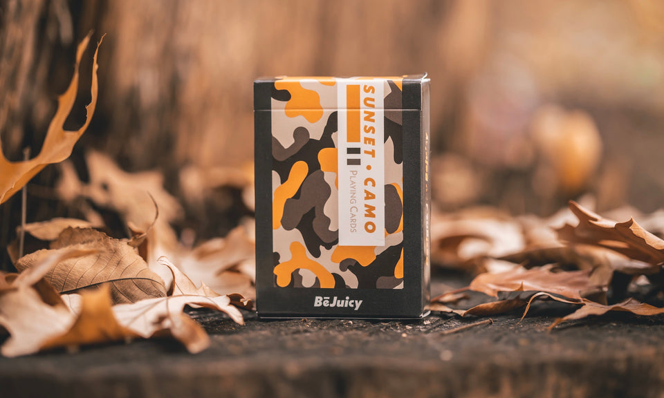 Realtree Edge Camouflage Playing Cards - Water-Resistant Linen Finish With Forest Animal Designs