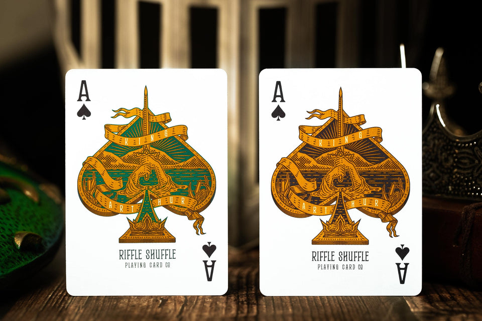 yugioh king arthur deck Playing Cards Gilded (Emerald Saga) serialized of 250 Noble Knights of Artorigus -