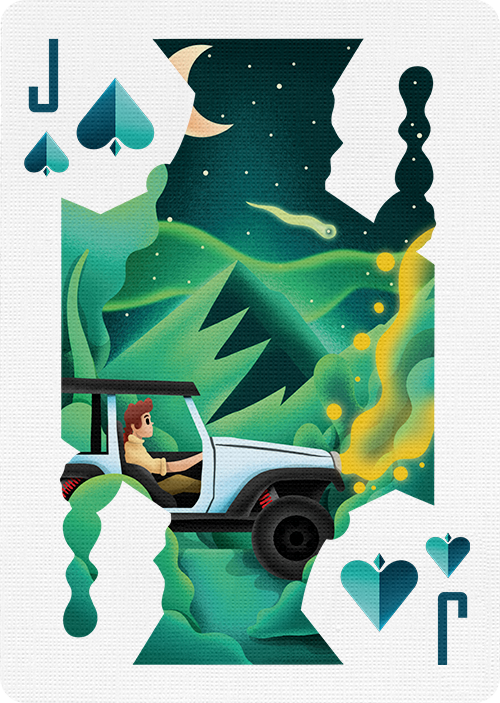 🍀Adventurer Playing Cards🍀 72 Hours Special – Riffle Shuffle 🍀Adventurer Playing Cards🍀 72 Hours Special – Riffle Shuffle